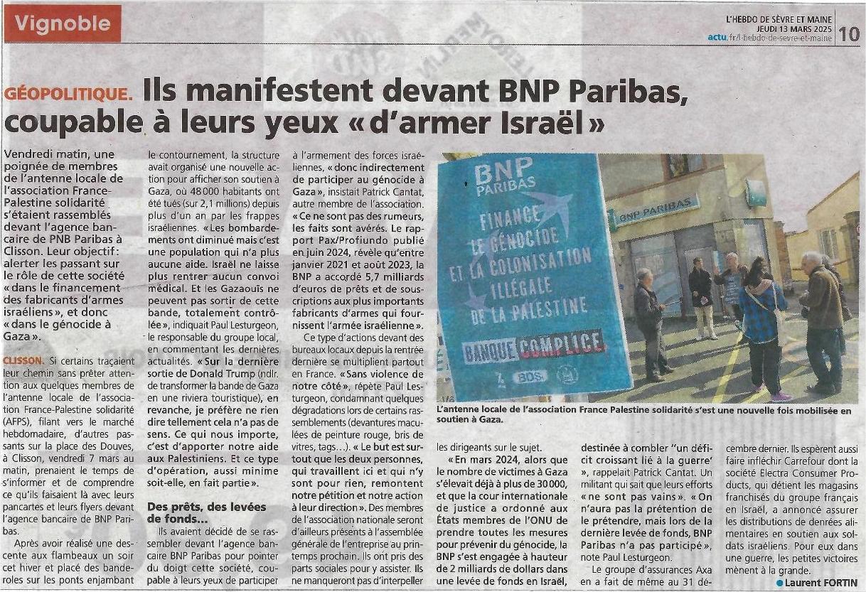 Clisson BNP en accusation