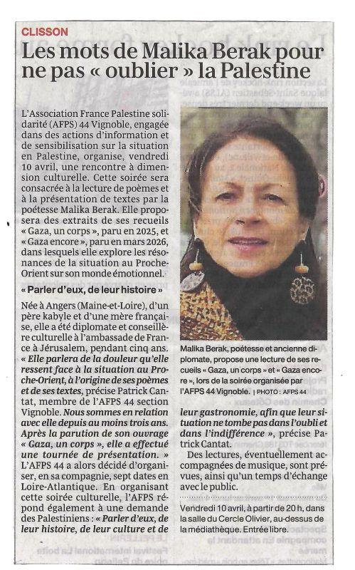 Malika berak o f 2026 04 01